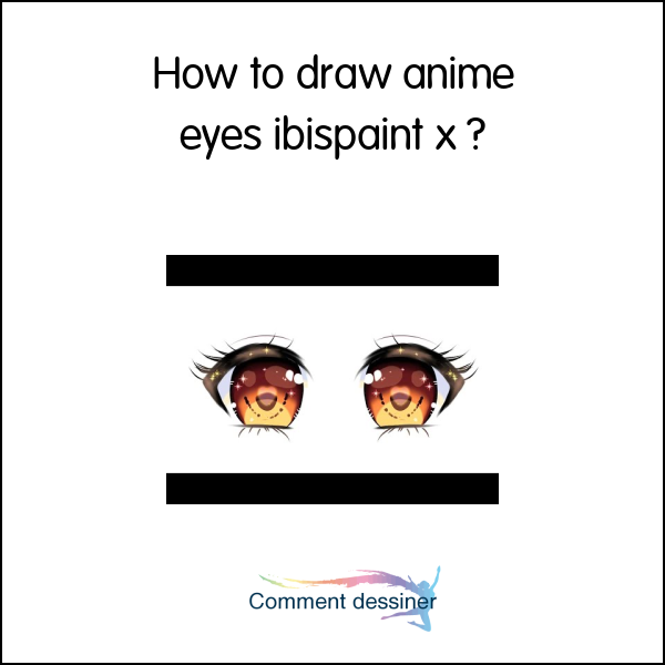 How to draw anime eyes ibispaint x - How to draw